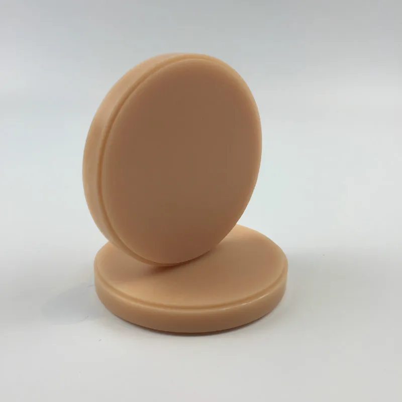 8pcs 98mm Beige Colorcad Cam Milling Wax Disk Pucks Dental Lab Wax Disc