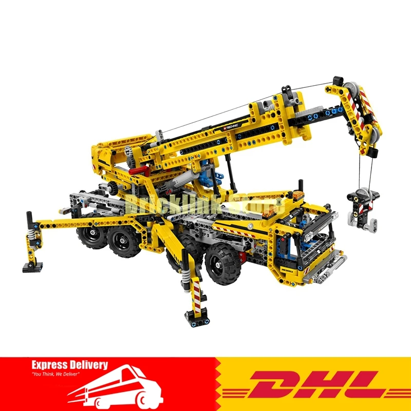 

IN STOCK Lepin 20040 1392Pcs Technic Mechanical The Moving Crane Set Building Blocks Bricks Toys Model Compatible Legoinglys