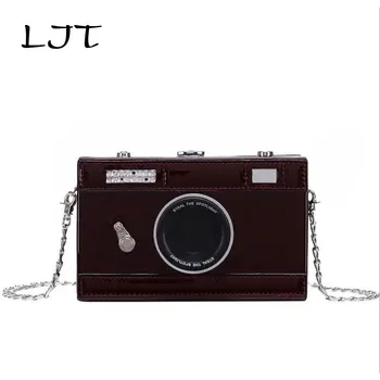 

LJT Brand Personalized Design Fashion Versatile Box Bag Chain Clutch Shoulder Bag Ladies Mini Vintage Party Crossbody Bag Purse