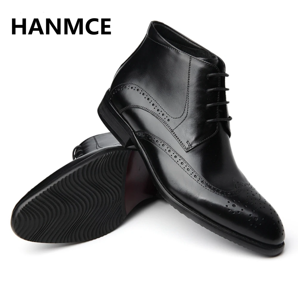 2018 De Haute Cuir Véritable Cheville En Laçage Black Mode Pointu Chaussures Nouveau Qualité Hommes wine Bottes xBhQtrCsdo