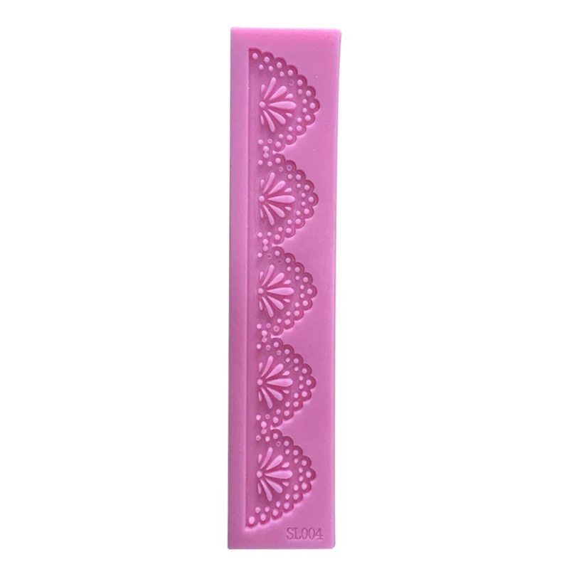 

Hot Fashoion Chocolate Candy Jello 3D Silicone Fondant Lace Mold D Cake Decoration/Pastry Tools