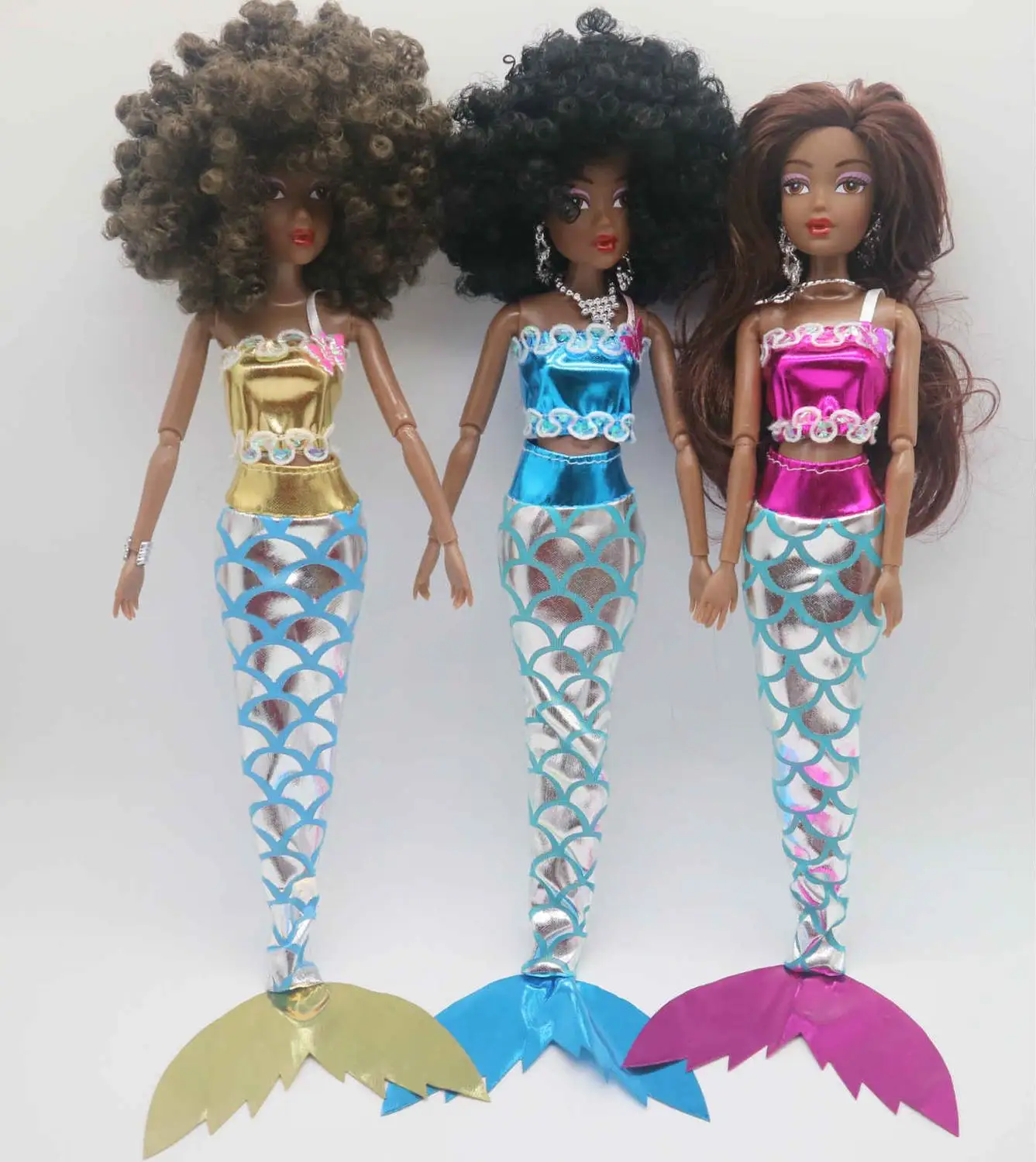 black mermaid barbie