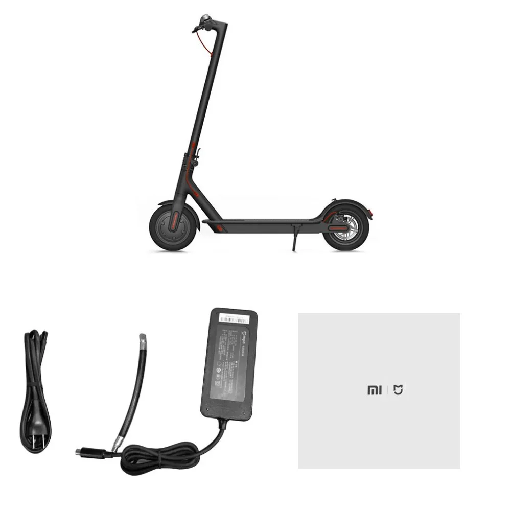 Discount 2018 Xiaomi Electronic Scooter 2 Wheels Foldable Smart Scooter Skate Board Hoverboard Adult 30km Battery Bike Kick Scooters 4