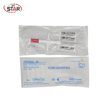 Стеклянный шприц для крупного рогатого скота собаки рыбы 1,48 мм микрочип стеклянный шприц rfid бирки для крупного рогатого скота rfid бирка животноводческий шприц id ПЭТ Лот