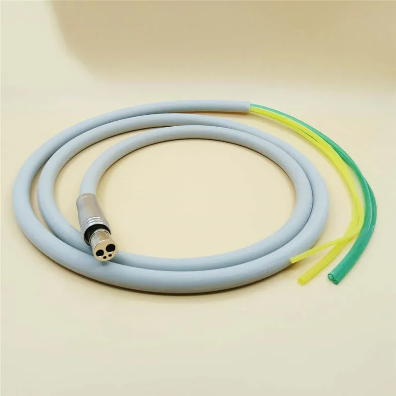 

High speed Handpiece Tube 2/4 holes silicon tube with connector Dental Unit Accessory Tube with water regulating adaptor