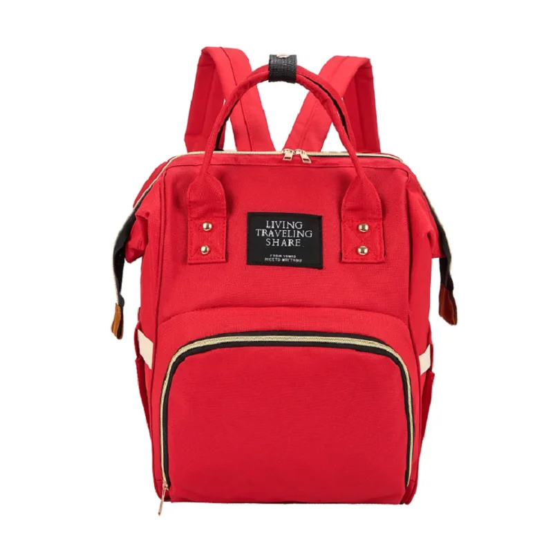 

26*38*17cm Fashion Mummy Maternity Nappy Bag Large Capacity Baby Bag Travel Backpack Desinger Nursing Bag for Baby Care