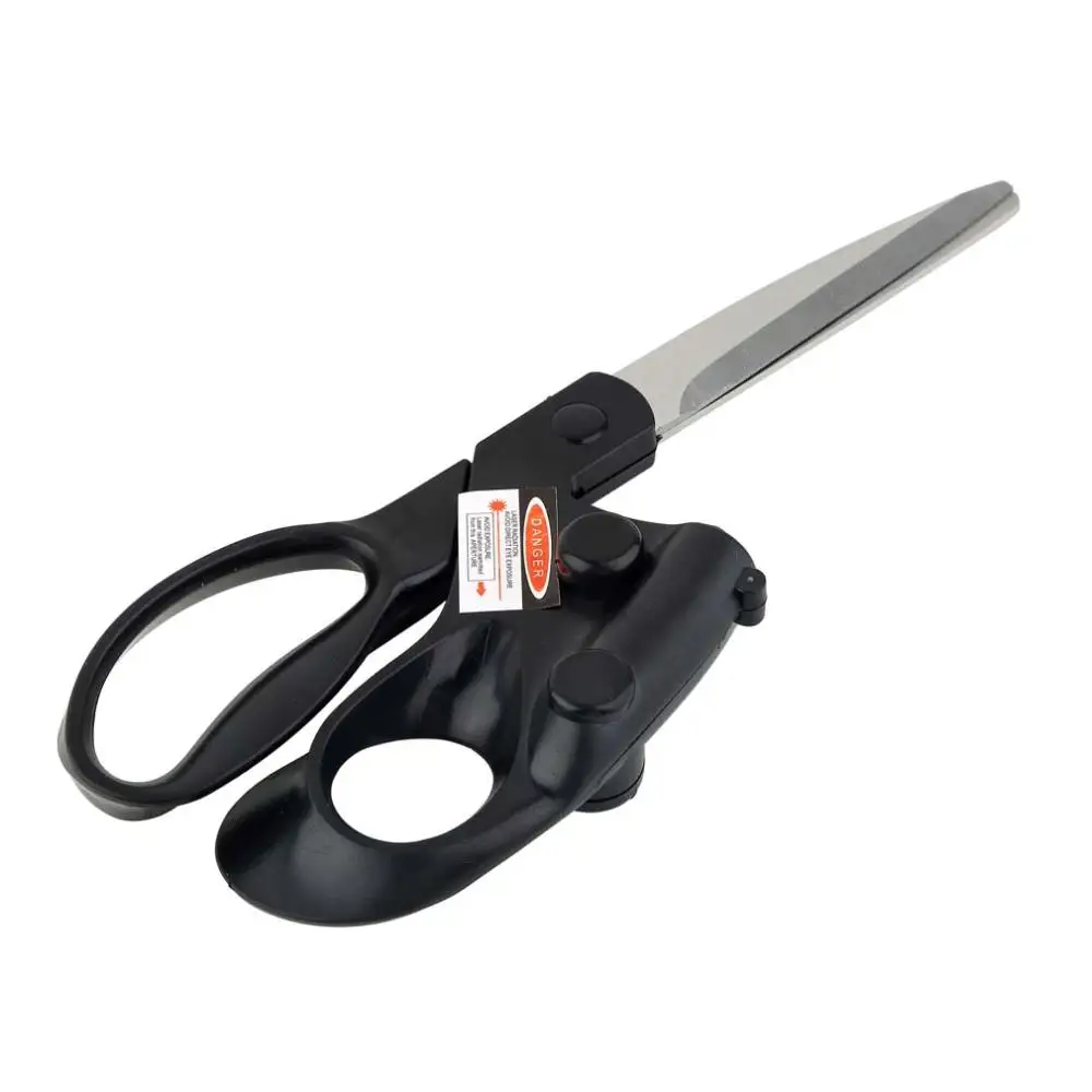 SDFC 1 шт. Высокое качество полезные оптовые швейные лазерные ножницы режет Прямые Быстрые ножницы с лазерным наведением