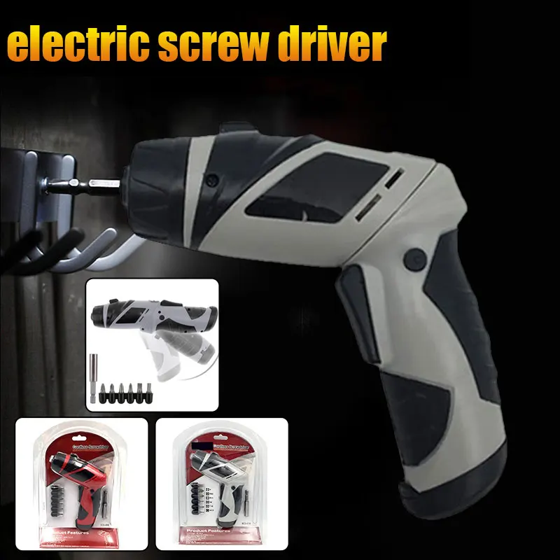 180 Rpm Electric Screw Driver Practical Durable Grinding Screwdriver Portable for Polishing 6V Cutting LED Power Tools