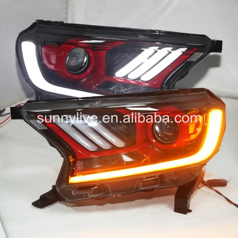 

For FORD ranger SUV for Everest 2016 Head Light led headlight DG V2