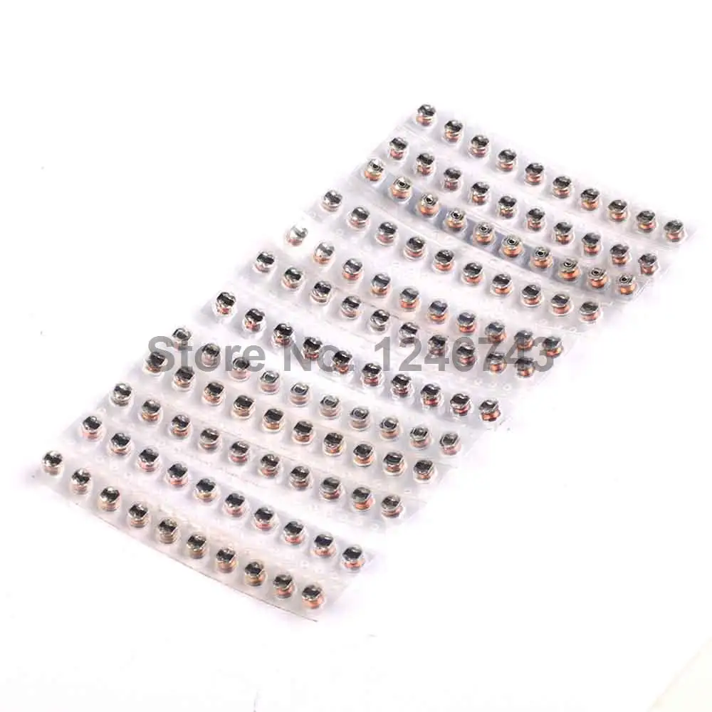 Набор силовых индукторов CD43 SMD 4x4x3 мм для бурн серии SDR0403 10uH ~ 470uH 12 значений x 10 шт. =