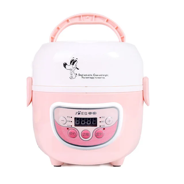 1.3L Mini Rice Cooker Electric Double Boilers Small Rice Cooker Keep