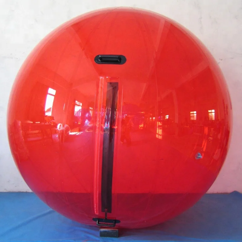 Надувная лодка надувной шар для ходьбы по воде 2 м Диаметр водяной цилиндр для детей и взрослых, горячая распродажа, надувной водный по дешевой цене - Цвет: 1.5m red