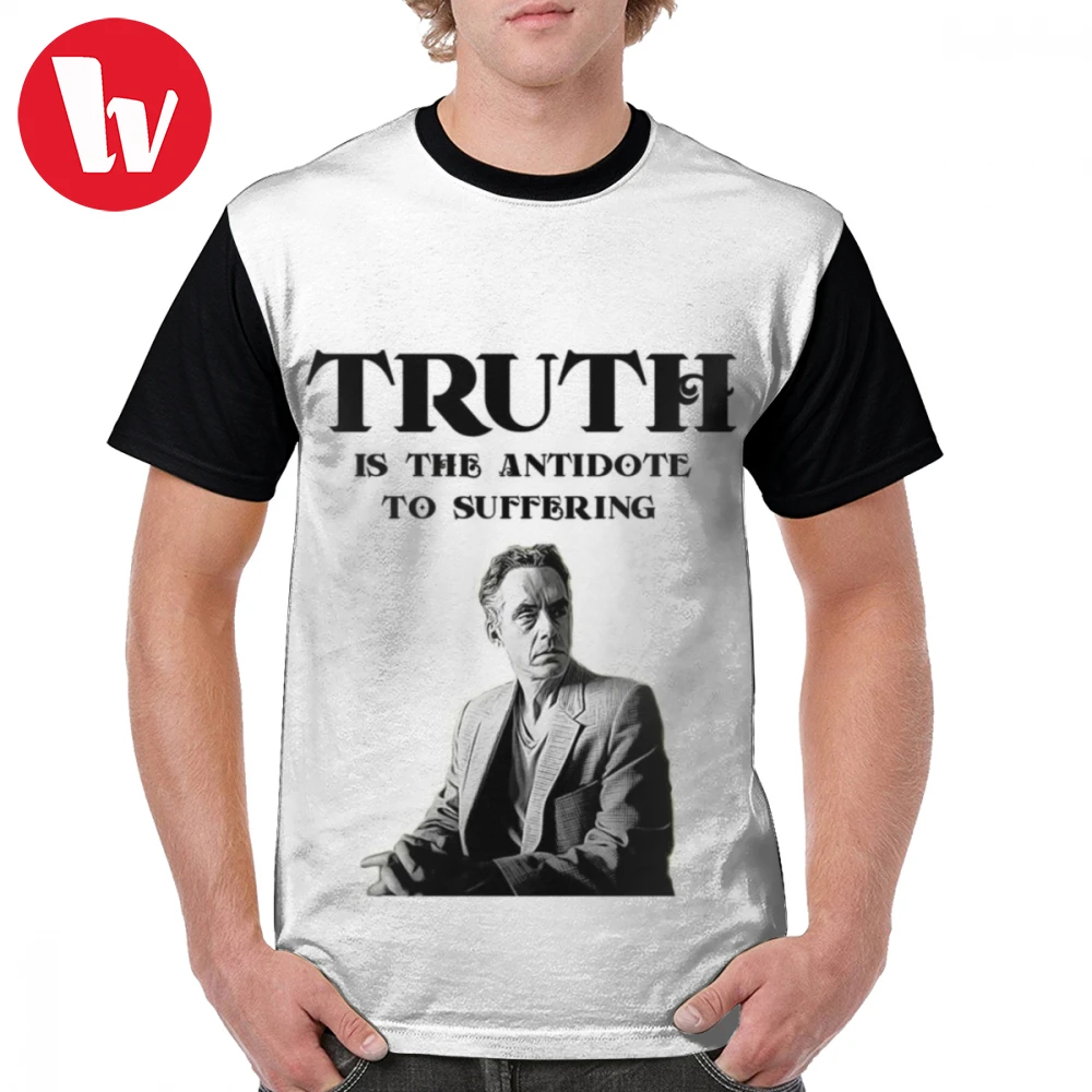 

Truth T Shirt Truth - Jordan Peterson T-Shirt Polyester Fashion Graphic Tee Shirt 6xl Short Sleeve Mens Awesome Printed Tshirt