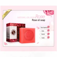 BIOAQUA Роза натуральное мыло ручной работы Отбеливания Кожи Мыло для удаления угрей лечение акне мытье Уход за волосами ванна уход за кожей 100 г