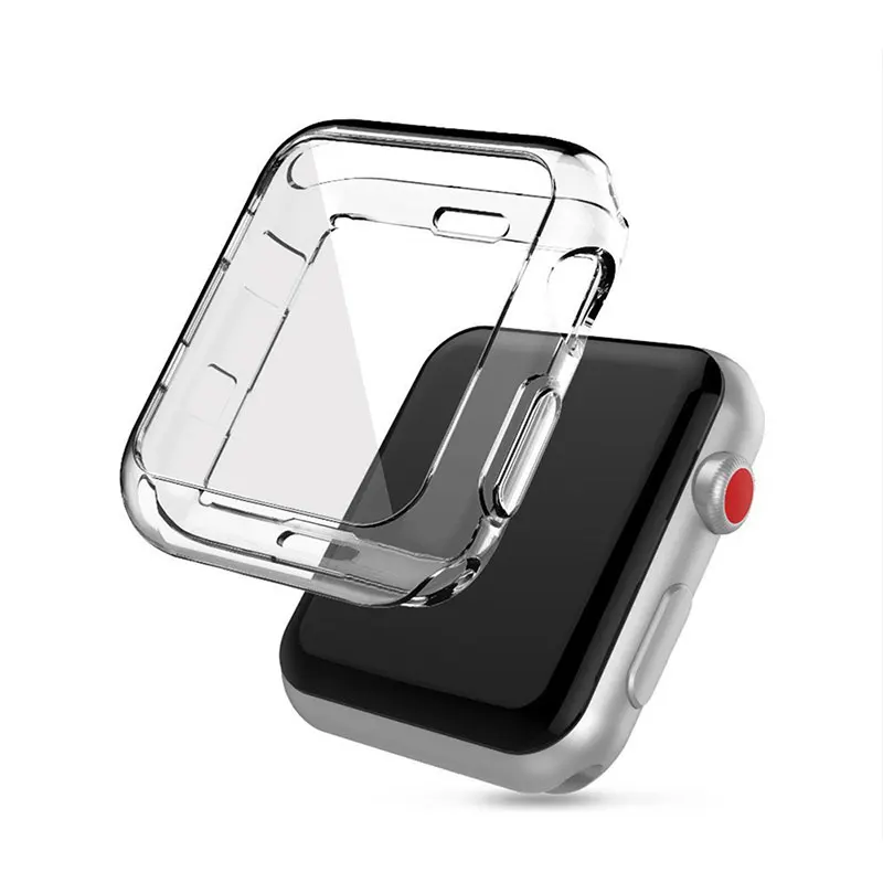 

Watch Case Silicone Furl Protective Watch Shell Accessories Anti Falling 38mm Watch for for IWatch 1/2/3