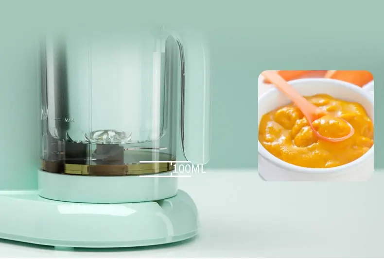 220V Baby Food Maker Child Puree nutritious Food Cooker Baby Food Processor Steaming and Stirring Machine Baby Food Mill