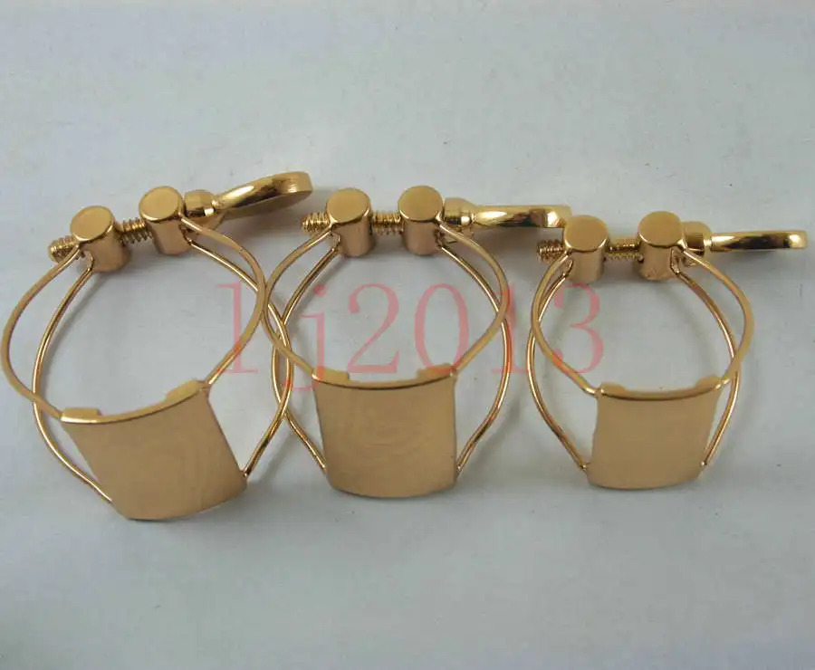 Саксофон Лигатура. Альт, тенор и тройной стальной провод зажим