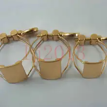 Саксофон Лигатура. Альт, тенор и тройной стальной провод зажим