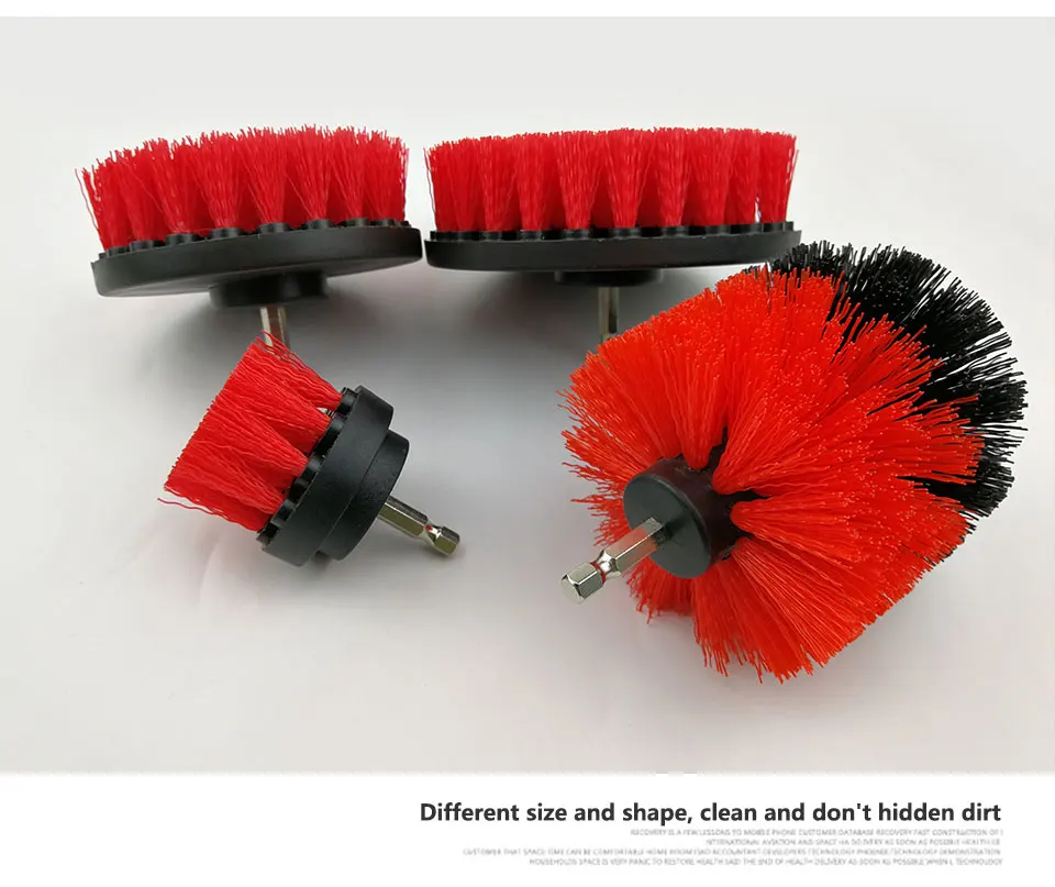 Power Scrubber Brush Drill Brush Clean For Bathroom Electric Spin Scrubber Drill Brushes Head Drill Scrubber Brush For Cleaning  (8)