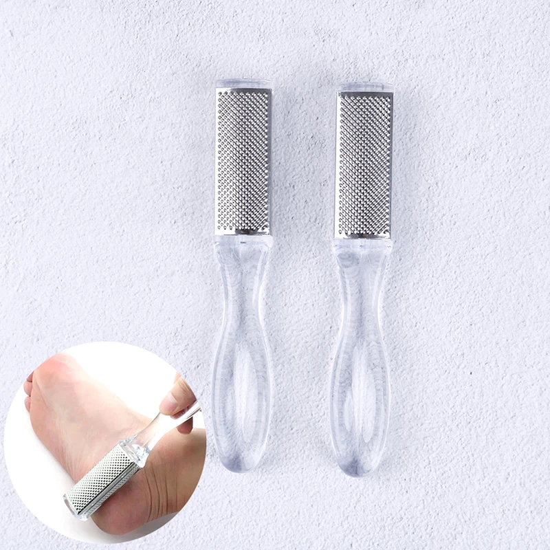 

1Pc 16.5CM Stainless Steel Foot Rasp File Scrubber Grater Callus Dead Skin Remover Pedicure Tool Exfoliating Foot Care