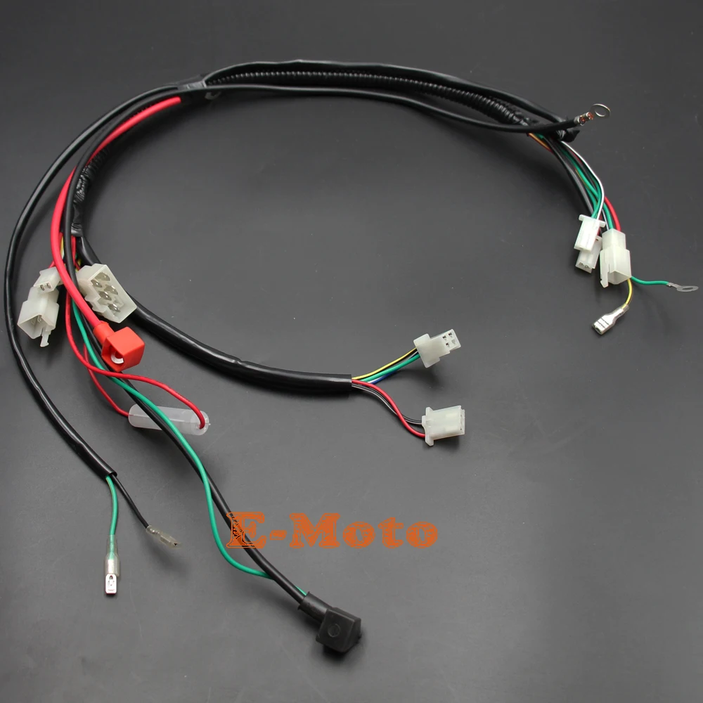 YX 150CC 200cc Kick & Electric Start двигатель жгут проводов ткацкий станок велосипед грязи
