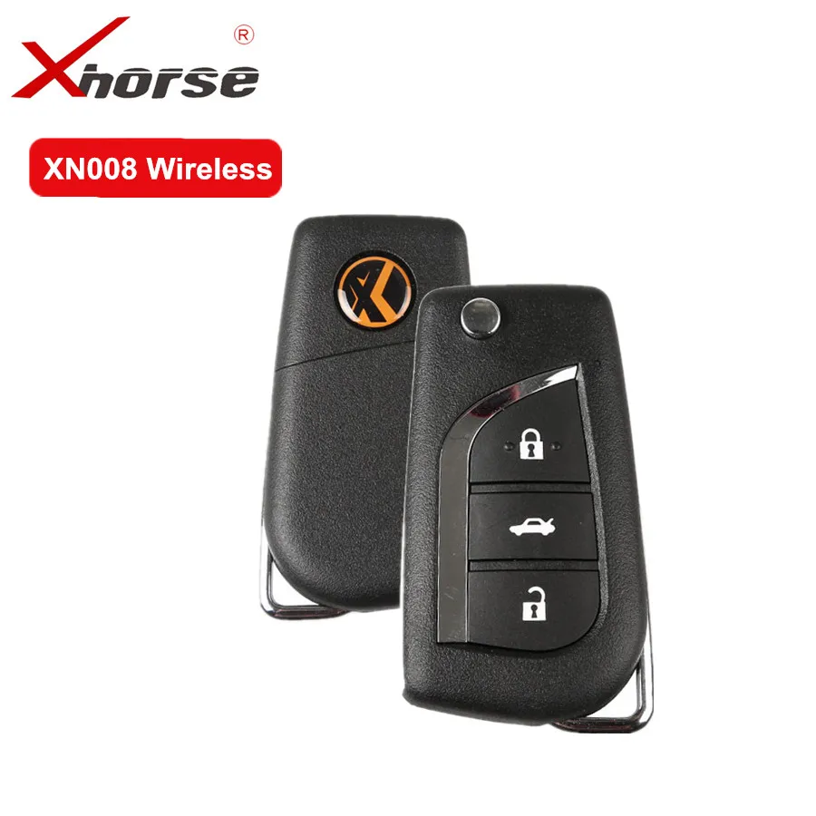 

XHORSE Wireless Universal Remote Key 3 Buttons For Toyota XN008 Remote key With NXP Chip For VVDI KEY TOOL and VVDI2 5PCS /lot
