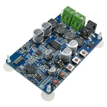 

ABGN Hot-TDA7492P 50W+50W CSR8635 Bluetooth 4.0 Audio Receiver Digital Amplifier Board Blue