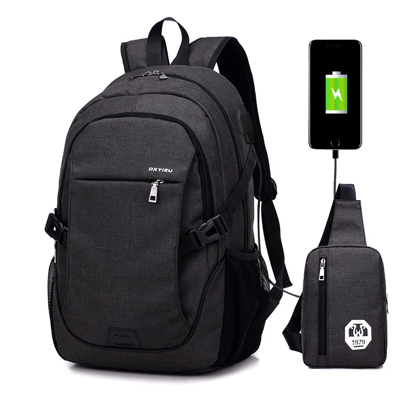 Waterproof Large Capacity 15.6 Inch Laptop Bag Man USB Design Backpack Bag Black Backpack women School Bags Mochila Masculina Waterproof Large Capacity 15.6 Inch Laptop Bag Man USB Design Backpack Bag Black Backpack women School Bags Mochila Masculina