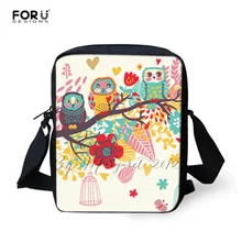 FORUDESIGNS/оригинальные женские сумки-мессенджеры, винтажные женские сумки через плечо для девочек, маленькие сумки на плечо для детей