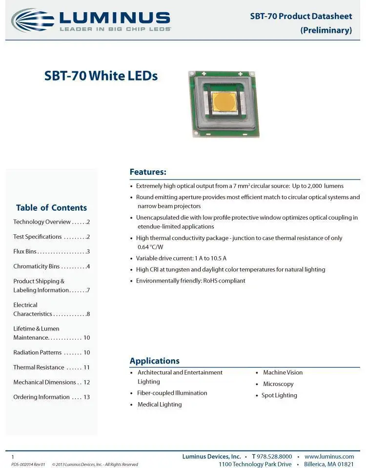 1 шт. LUMINUS SBT-70 холодный белый/натуральный белый/теплый белый/красный 40 Вт Высокая мощность Светодиодная лампа из бисера сценический Светильник проектор светильник источник