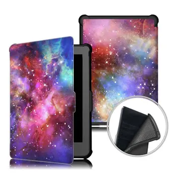 

Case For Kobo Clara Clear HD PU Leather TPU Smart Wake Up Stand Cover For Kobo Clara Clear HD 6 inch Case+Film+Pen