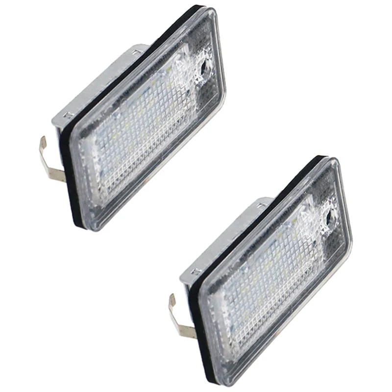DHBH-2Pcs прямой покрой без ошибок Led номерной знак белый свет лампы пригодный для Audi A3/S3/A4/S4/A6/A8/Q7(подходит: Audi) 12 V