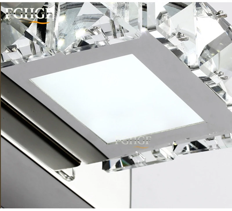 LED Crystal Wall Mirror Lamp Fashion Wall Light LED Bedroom Sconce Creative Personality Sitting Room Corridor Lamps Lighting (7)