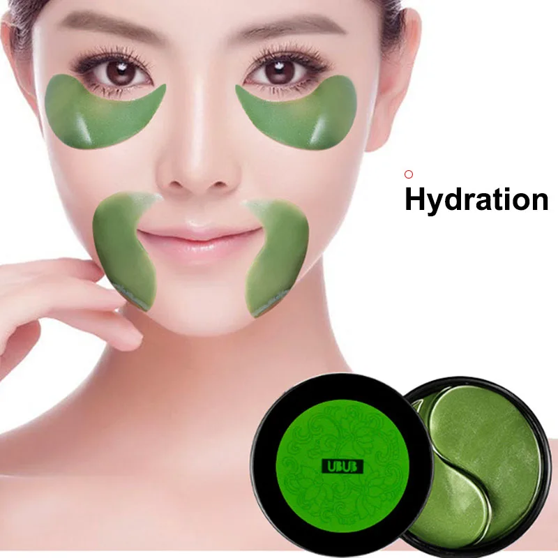 

Seaweed Collagen Crystal Eye Mask 60 Pieces Removing Dark Circles Eye Care Sleep Masks SSwell