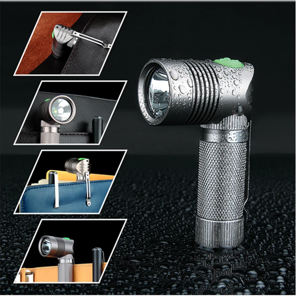 UniqueFire дизайн мини V4-A XP-G светодиодный прямоугольный фонарь, светильник-вспышка, белый светильник, 1 режим для 14500 или АА батареи, для кемпинга