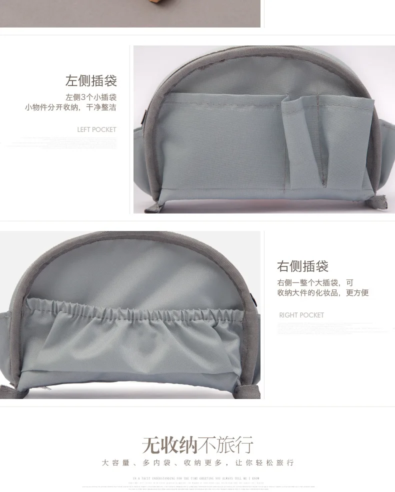 Portable Women Cosmetic Makeup Bag Cases Travel Small Storage Brush Organizer Toiletry Bag Professional Necessaries Beauty Pouch (8)