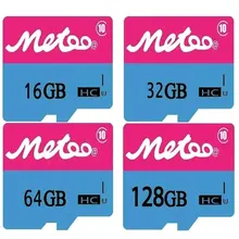 Metoo @ Ultra Micro Original TF Cartão SD De 16 GB 32 GB 64 GB 128 GB 300x Class10 UHS-1 Cartão de Memória Flash de 2 GB 4 GB 8 GB Class4 pass h2testw