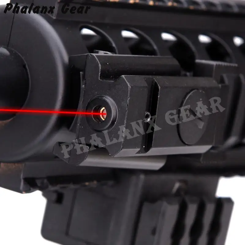 New Metal Hunting Rifle War Game Tactical Red Dot Laser Sight Scope W / Mount Compact For Rifle Laser Pointer