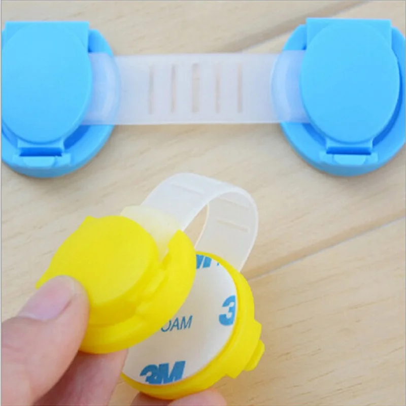 10pcs Child Safty Lock For Children Kid Protection Sliding