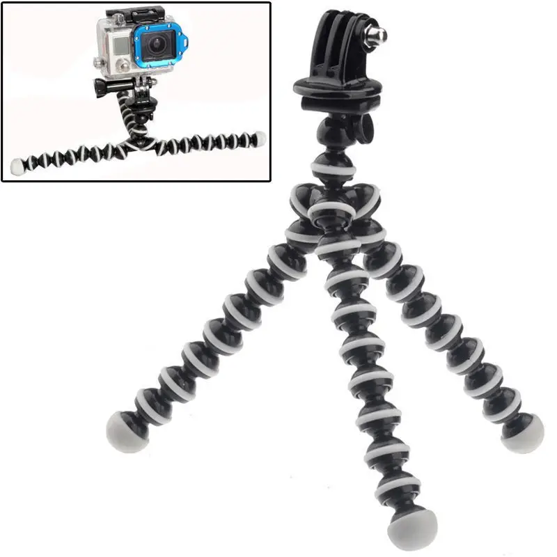 

Camera Tripod Stand Bracket Portable Flexible Clip Holder Camera Stent Smartphone Tripods Foldable Camera stabilizer 25