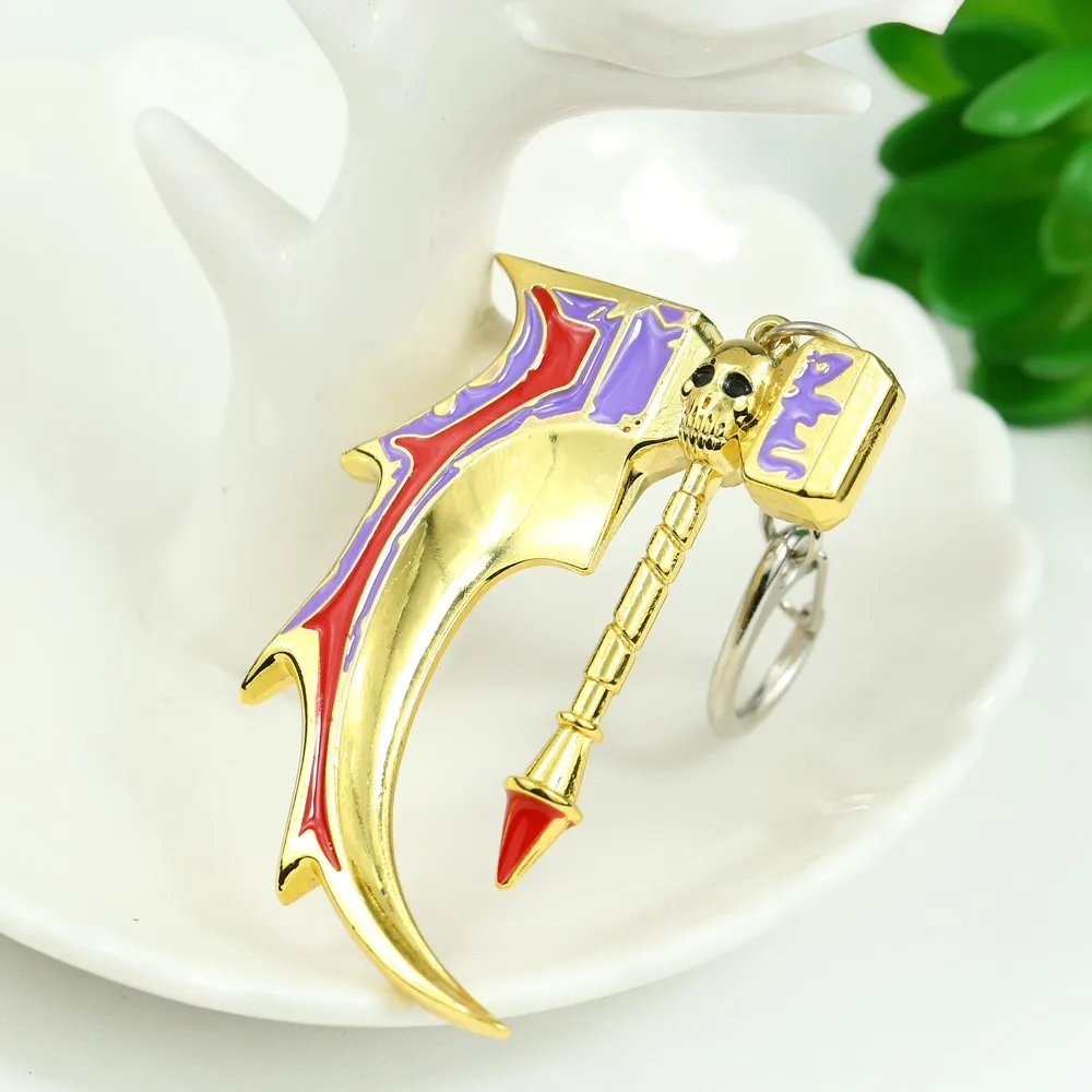 MS-JEWELS-Game-Gifts-Jewelry-Dota-2-Cranium-Basher-Hammer-Keychain-Metal-Key-Rings-Chaveiro-Key (4)