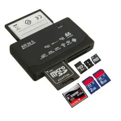 Все в одной карточке Универсальный считыватель M2 XD CF MicroSD устройство для чтения карт USB 2,0 High Speed устройство чтения карт памяти