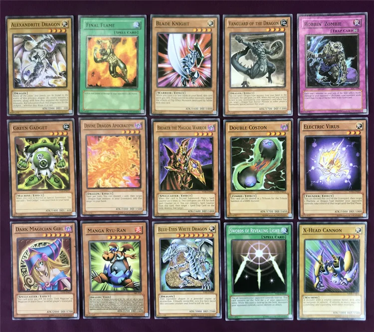 Yu gi oh 66 пьезas de tarjetas dios egipcio juguetes para Yu Gi Oh legendario Juego de tarjetas caja de Metal