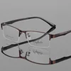 BCLEAR Fashion ultra-light tr legs glasses frame men's metal half frame myopia presbyopia prescription semi-rimless glasses ► Photo 3/5
