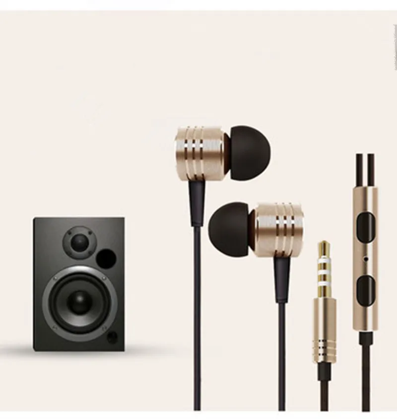 

hight Quality piston headsets 3.5mm in-ear Earphone with Mic headset For Xiaomi Mi5 Mi4s Mi4C Mi3 Mi 2s Mi2 RedMi Note 2 3 4 5