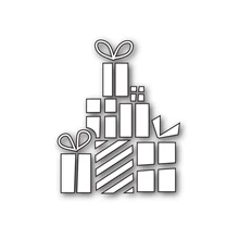 Рождественский Подарочный ящик металлический резак для краски нож форма для изготовления карт тиснение трафареты декорация рукоделие хобби