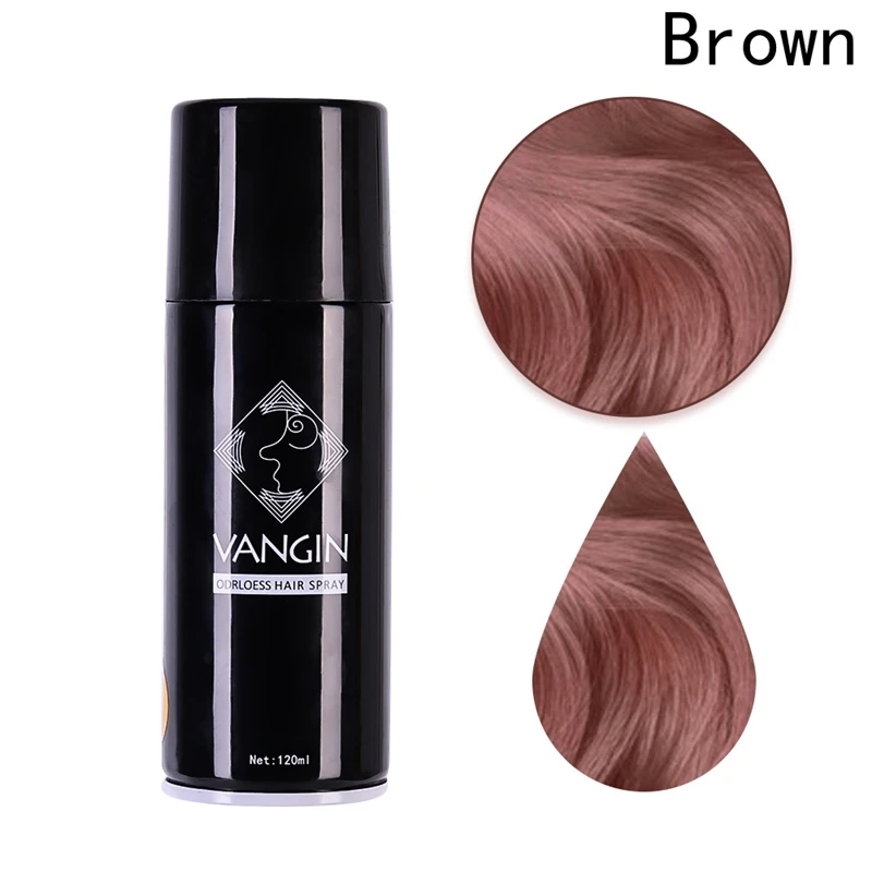 Одноразовый спрей для волос цвет волос легко носить с собой краска для волос DIY прическа может дропшиппинг - Цвет: BR