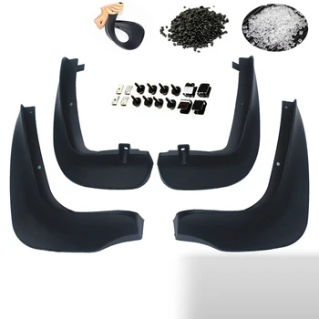 

Fit For MINI Countryman 2017-2018 Car Styling 4PCS Band New Splash Guar Mud Guards Mud Flaps Fender Car Accessories