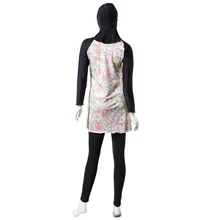 2017 New 3 Pcs Summer Muslim Modest Swimwear Swimsuit Full Cover Islamic Beachwear Bathing Suit ZM14