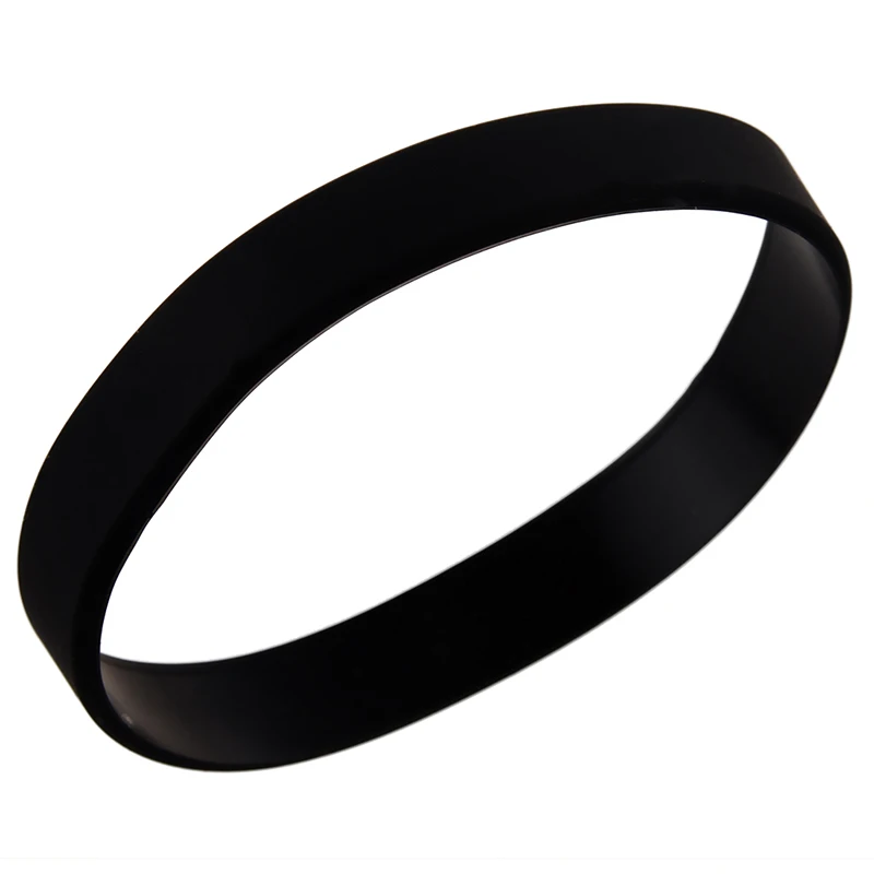 

Fashion Silicone Rubber Elasticity Wristband Wrist Band Cuff Bracelet Bangle